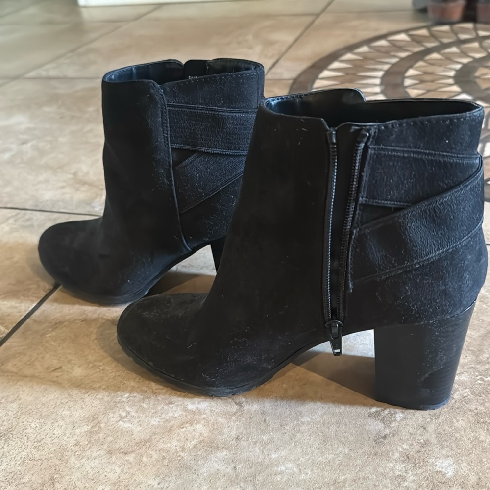 Black booties
